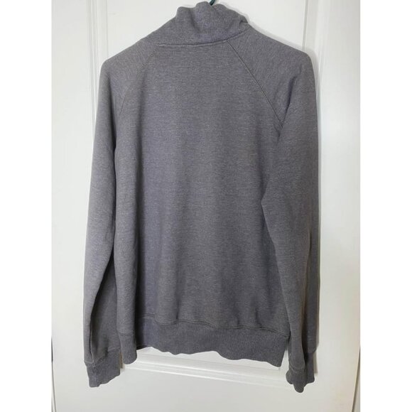 Enza Gray Full-Zip Sweatshirt Large Comfortable Fit & Front Pockets Casual Wear - Picture 5 of 5